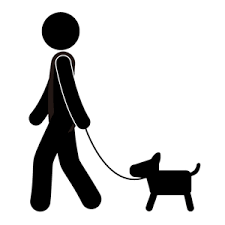 Walk Pictogram Silhouette Illustration