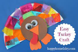 Easy Turkey Craft Happy Home Fairy Thanksgiving Kids Preschool Crafts Thanksgiving Preschool