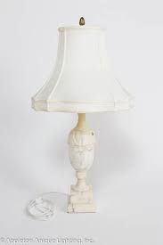 Mid century modern vintage table lamp by sciolari 1960s italy from cobalt blue glass and silver aluminum designed and manufactured 1960s italy. Restored Vintage Italian Alabaster And Marble Table Lamp Appleton Antique Lighting