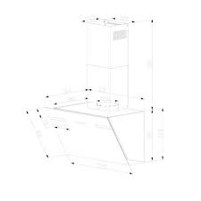 Continental Edison Ceh6052bvb Hotte Inclinee Deco 60 Cm Noir En Verre Avec Bande Inox 520 M3 H Classe C 3 Vitesses 63 Db Achat Vente Hotte Cdiscount