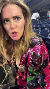 Am I too old to be here?!? #taylorswift #erastour #lesliemann  @lauren_creating