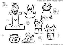 100 Toddler Friendly Dress Up Doll Coloring Pages They Are All Similar But With Different Girls And Different C Coloriage Gratuit Coloriage Poupees En Papier