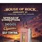 SELF CONTROL with special guests Degas, Clementine, and Spread of Corruption