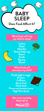 I recommend looking at your current meals and seeing how you can add more. Foods Which Help Babies And Children Sleep Channel Mum