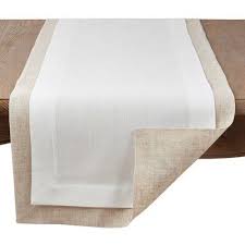 Alcott Hill Pennock Thick Border Table Runner Wayfair In 2020 Table Runners Striped Table Runner Embroidered Table Runner
