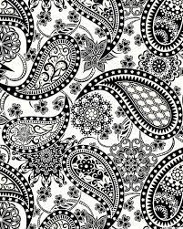 Black And White Paisley Print Jubilee Bernina Paisley White Paisley Wallpaper Paisley Paisley Fabric