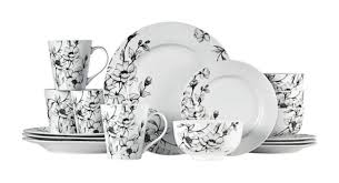 The collector's guide to antique floral china patterns. Canvas Wild Rose Dinnerware Set 16 Pc Canadian Tire