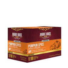 Barrie House Pumpkin Spice Light Roast Coffee Pods 10ct Best Quality Coffee Light Roast Coffee Light Roast Seasonal Coffee