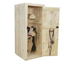 12 x 18 x 25. Single Door Saddle Cabinet With 2 Saddle Racks Amish Country Products More