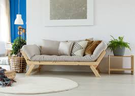 From 4 by 4 lumber. Home Dzine Home Diy Diy Futon Sleeper Couch