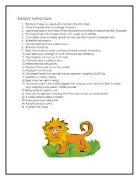 With a wide range of animals in its list, the random animal generator selects from the list randomly using a given formula that decides the list from the large list. 25 Random Animal Facts Printable That After School Life
