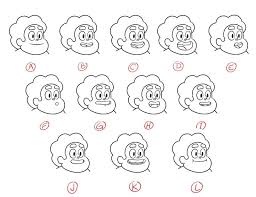 facial expressions chart drawing at getdrawings com free