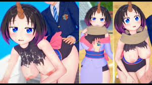 【エロゲーコイカツ！】小林さん家のメイドラゴン エルマ3DCG巨乳アニメ動画[Hentai Game Koikatsu! Kobayashisan  Elma(Anime 3DCG Video)]