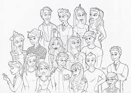 Glee Cast Coloring Pages Sketch Coloring Page Glee Cast Glee Cute Coloring Pages
