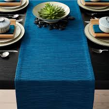 Pin By Ajminakassim On Time To Cook Eat Kitchen Ideas In 2020 Blue Table Runner Blue Table Navy Table Runner