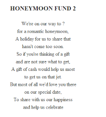 This honeymoon fund frame is the perfect diy project to keep you on track. Honeymoon Fund Wording Honeymoon Fund Wording Honeymoon Fund Honeymoon Fund Poem