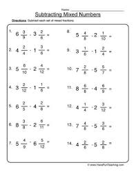 Fraction Worksheets Have Fun Adding Mixed Number Mixed Numbers Fractions Worksheets