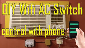 The hardware controls the air conditioner via infrared just like a remote. Diy Wifi Controlled Air Conditioner Iot Project 1 Youtube