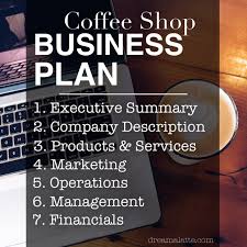 Coffee Shop Business Plan Executive Summary Dream A Latte Coffee Shop Business Coffee Shop Business Plan Starting A Coffee Shop