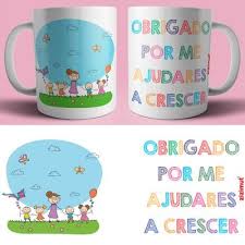 Arte De Caneca Para O Dia Dos Professores Caneca Educadora De Infancia Ideias De Presentes Para Professores Canecas De Ceramica Canecas