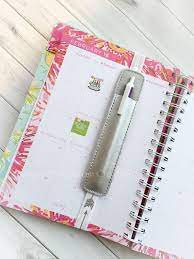 Planner Pen Holder Planner Band Planner Pens Planner Etsy In 2020 Planner Pens Holder Planner Pens Planner Bands