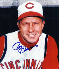 AUTOGRAPHED photo ROY SIEVERS Cincinnati Reds