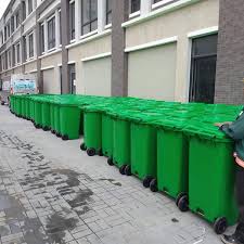 Thùng Rác Công Cộng 240 Lít Xanh Lá ...