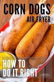 Frozen Corn Dogs In Air Fryer A Real Treat How To Mini In 2020 Air Fryer Recipes Easy Air Fryer Recipes Healthy Air Fryer Recipes