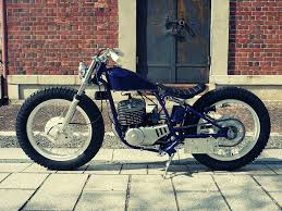 yamaha dt250 by the gravel crew yamaha cafe racer yamaha bikes bobber motorcycle