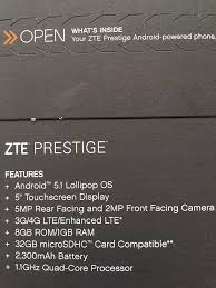 Para conectar con unlock 100%, únete a facebook hoy mismo. Buy Zte Prestige Smartphone No Contract Boost Mobile Online In Turkey B01aypsfzw