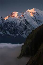 Mont Blanc A L Aube In 2020 Places To Visit Mountain Landscape Scenery