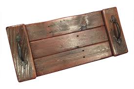 Crafted by hand of wood, use these natural grained trays to showcase your menu offerings. Rustic Serving Tray Ambrose825crafts Sacramento Ca 916 995 4414