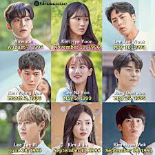 Kdrama Scene On Instagram The Age Difference Of The Cast Of Extraordinary You I M 4 Days Younger Than Kim Hye Yoon Le Foto Kucing Lucu Aktor Korea Lucu