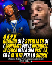 Nelle ultime ore il cugino di King Von ha rivelato che il rapper non è  m*rto sul colpo la notte del 6 novembre 2020, quando ad Atlanta è scoppiata  una sp*ratoria tra
