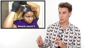 2,5 млн просмотров 2 года назад. Hairdresser Reacts To Natural Hair Bleaching Youtube