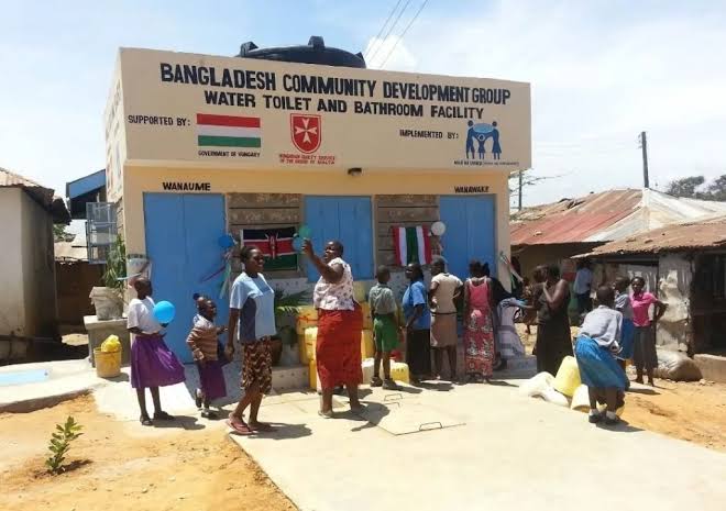 What is the Maji na Ufanisi WASH Entrepreneurial Model, and How has it Been Implemented in Kenya?
