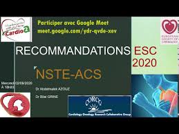 Alternatively search google for nste. A2 Lectures Recommandations Nste Acs 2020 By Dr A Azouz Dr B Grine Youtube