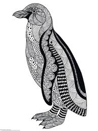 Penguin is one such bird which fascinates a child the most. Penguin Doodle Coloring Pages 1 1 1 1