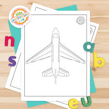 Our printable sheets for coloring in are ideal to brighten your family's day. Free Amazingly Fast Jet Coloring Pages Kids Activities Blog
