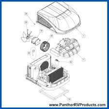 Dometic brisk 2 heat strip. Dometic Duotherm B59530 Brisk Air Ii Air Conditioner Parts Breakdown