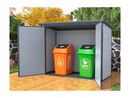 Check spelling or type a new query. Abri Pour Poubelle Double En Resine Gris Deneb L199 X P90 X H149cm