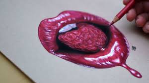Drawing Lips In Colored Pencil Youtube Hi, i showed your work for my primary schoolers and they loved it!