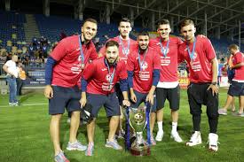 Romanian supercup) is a romanian football championship contested by the winners of the liga i and the cupa româniei. Fc Viitorul Este CaÈ™tigÄƒtoarea Supercupei Romaniei FederaÈ›ia RomanÄƒ De Fotbal