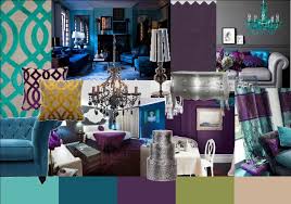 Gold Green Turquoise Purple Interior Decor Interior Design House Mood Board Peacock Colours Peacock Blue Living Room Blue Living Room Living Room Turquoise