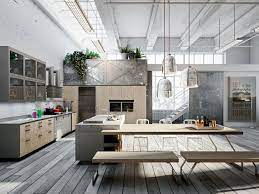 A modern, wood dining table can impart a classic, more organic touch to an otherwise contemporary room, and serve as a beautiful, modern kitchen table. European Kitchen 24 Modern Designs We Love