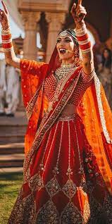 30 Exciting Indian Wedding Dresses That You Ll Love Indian Bridal Dress Indian Wedding Dress Traditional Red Wedding Gowns