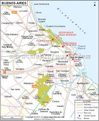 Hotel costa azul floresta buenos aires. Buenos Aires Map And Buenos Aires Satellite Image