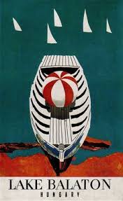 Lake Balaton Hungary Ungarn Plakat Balaton
