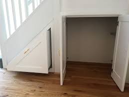 Bespoke Understairs Storage Concept Carpentry Cambridge