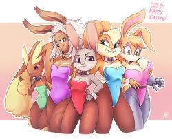 Rule34 - If it exists, there is porn of it  bunnie rabbot, fran, judy  hopps, lola bunny, lopunny  1076117